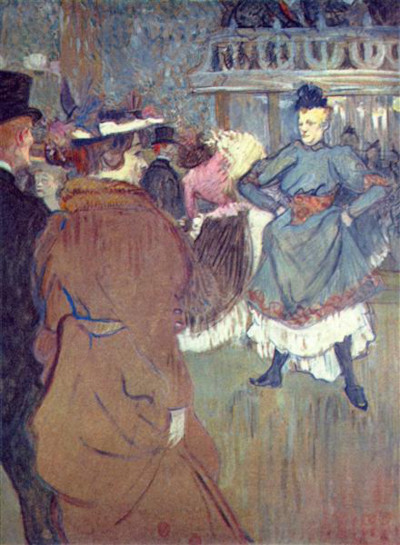 Moulin Rouge The Departure of the Quadrille Henri de Toulouse-Lautrec